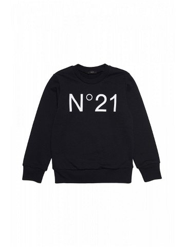 Mikina no21 sweat-shirt černá 8y