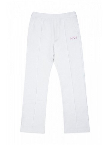 Tepláky no21 trousers bílá 4y