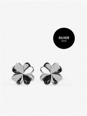 Stříbrné dámské náušnice ve tvaru čtyřlístků VUCH Amuse Silver