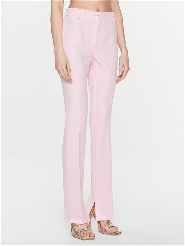 Blugirl Blumarine Kalhoty z materiálu RA3032-T3359 Růžová Regular Fit
