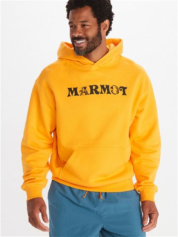 Marmot Mikina Earth Day Heavyweight Hoody M14124 Oranžová Regular Fit