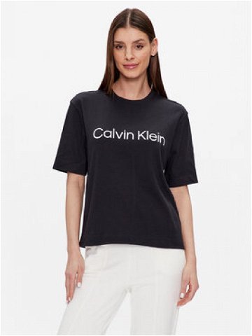 Calvin Klein Performance T-Shirt 00GWS3K128 Černá Relaxed Fit