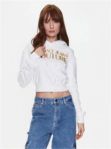 Versace Jeans Couture Mikina 74HAIT01 Bílá Regular Fit