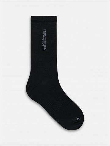 Ponožky peak performance wool sock černá 39 42