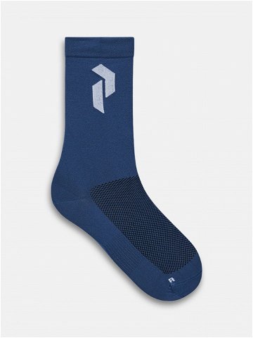 Ponožky peak performance crew sock modrá 42 45