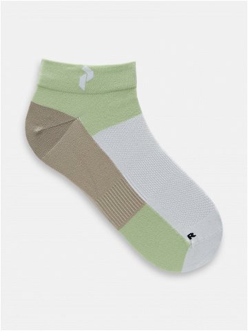 Ponožky peak performance low sock zelená 42 45