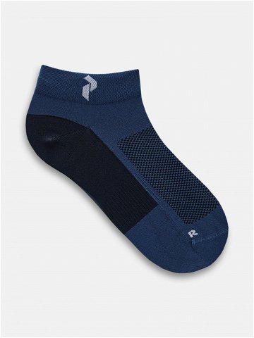 Ponožky peak performance low sock modrá 39 42
