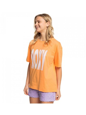 Roxy dámské tričko Sand Under Sky Mock Orange Oranžová Velikost S