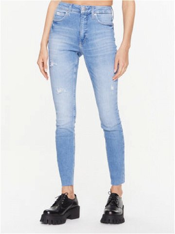 Calvin Klein Jeans Jeansy J20J220853 Modrá Skinny Fit
