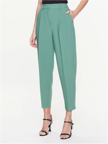 Bruuns Bazaar Kalhoty z materiálu Cindy Dagny BBW2393 Zelená Regular Fit