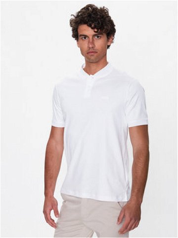 Calvin Klein Polokošile K10K111201 Bílá Regular Fit