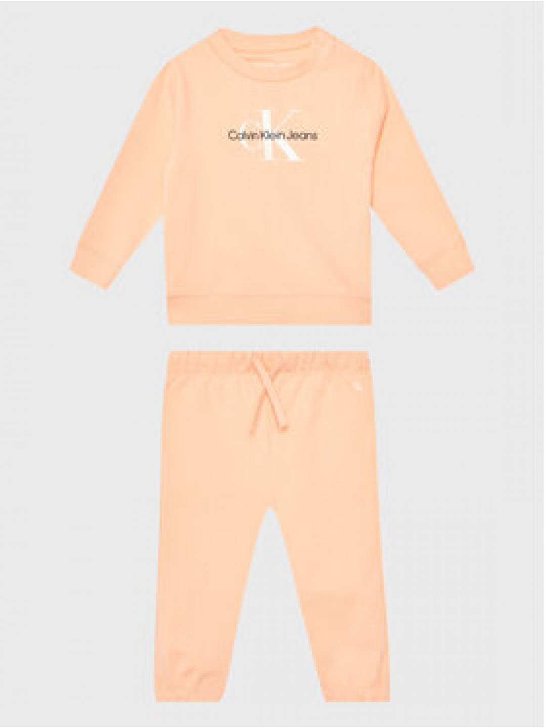 Calvin Klein Jeans Tepláková souprava Monogram IN0IN00017 Oranžová Regular Fit