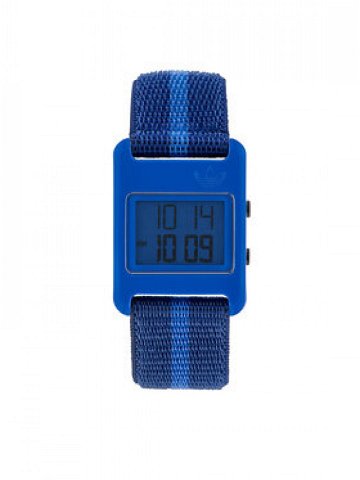 Adidas Originals Hodinky Retro Pop Digital Watch AOST23070 Modrá