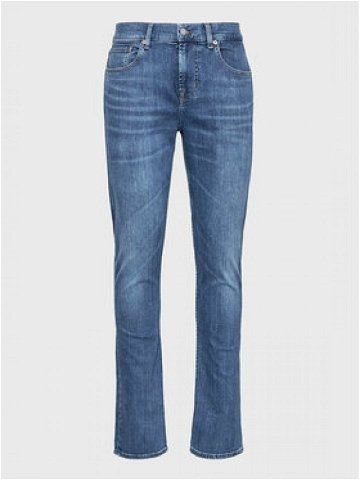 7 For All Mankind Jeansy Slimmy Tapered JSMXC120TO Modrá Slim Tapered Fit