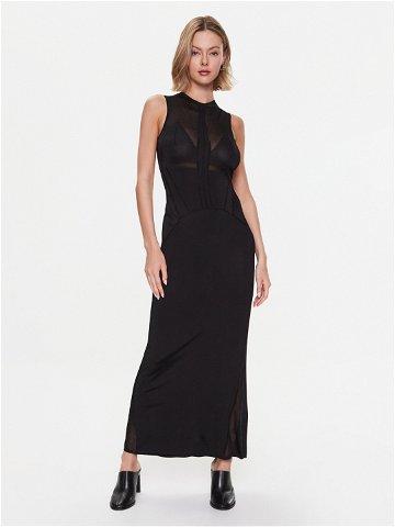 Calvin Klein Koktejlové šaty K20K205615 Černá Slim Fit