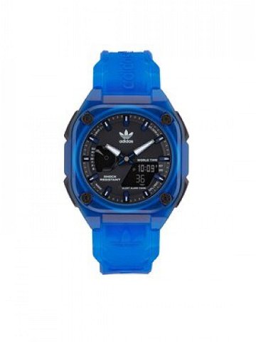 Adidas Originals Hodinky City Tech One Watch AOST23058 Modrá
