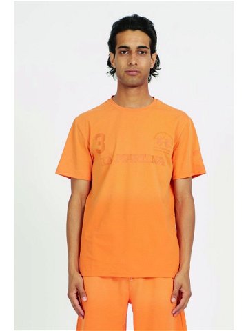 Tričko la martina man t-shirt s s jersey oranžová xl