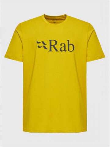 Rab T-Shirt Stance Logo QCB-08-SU Oranžová Regular Fit