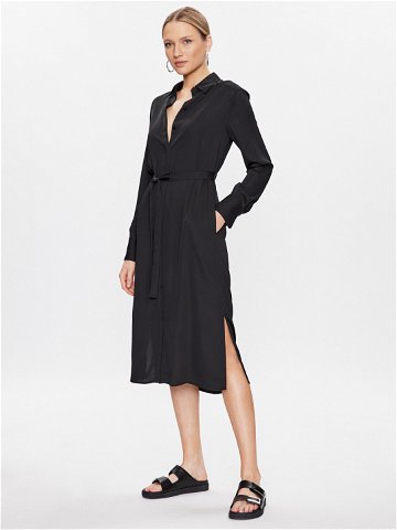 Calvin Klein Košilové šaty K20K205218 Černá Regular Fit