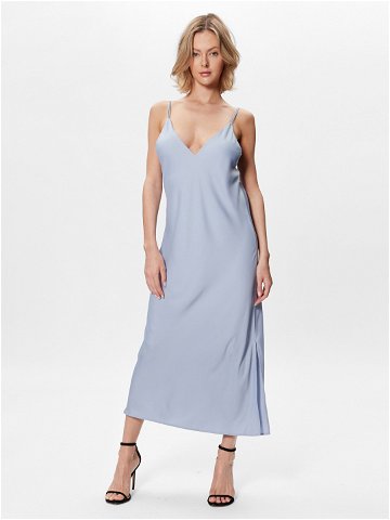 Calvin Klein Koktejlové šaty K20K205542 Světle modrá Slim Fit
