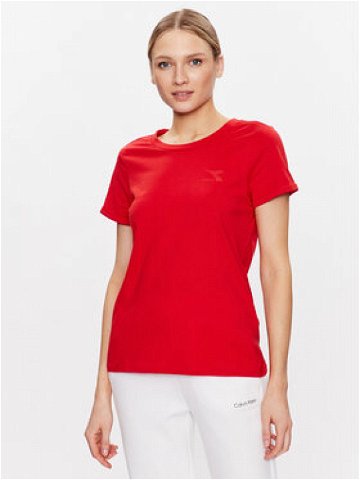 Diadora T-Shirt Core 102 179375 Červená Regular Fit