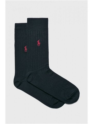 Ponožky Polo Ralph Lauren 2-pack quot 449655209002 quot