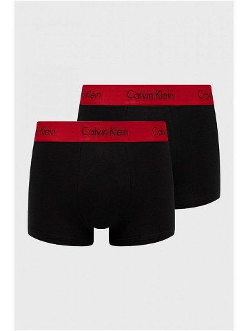Boxerky Calvin Klein Underwear pánské černá barva 000NB1463A