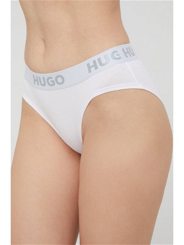 Kalhotky HUGO bílá barva 50469643