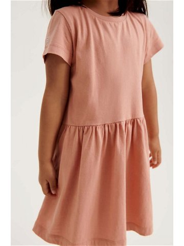 Dívčí šaty Liewood béžová barva mini