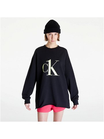 Calvin Klein Ck1 Cotton Lw New L S Sweatshirt Black
