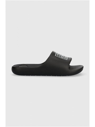 Pantofle Armani Exchange dámské černá barva XDP038 XV703 00002