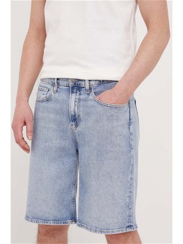 Džínové šortky Calvin Klein pánské