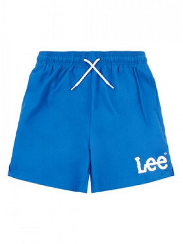 Lee Plavecké šortky Wobbly Graphic LEE0102 Modrá