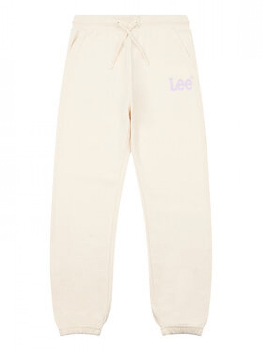 Lee Teplákové kalhoty Wobbly Graphic LEG5001 Béžová