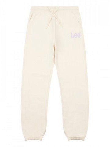 Lee Teplákové kalhoty Wobbly Graphic LEG5001 Béžová