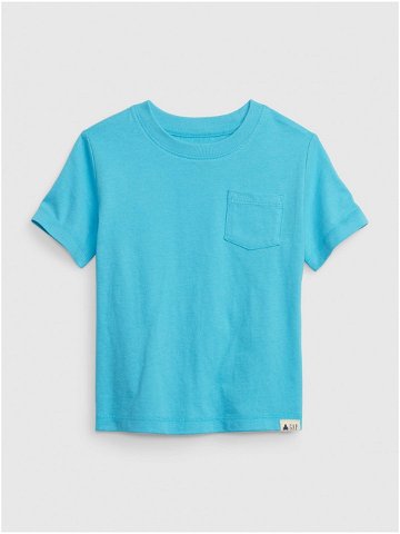 Modré klučičí tričko s kapsičkou GAP