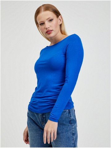 Modré dámské tričko ORSAY