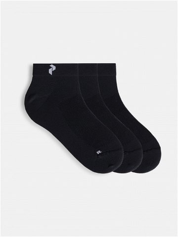 Ponožky 3-pack peak performance low sock 3-pack černá 35 37