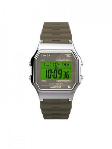 Timex Hodinky T80 TW2V41100 Khaki