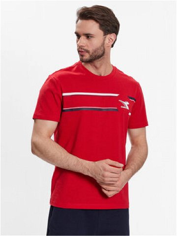 Diadora T-Shirt Logo 102 179311 Červená Regular Fit