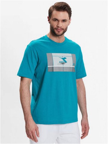 Diadora T-Shirt Match Point 102 179312 Modrá Regular Fit