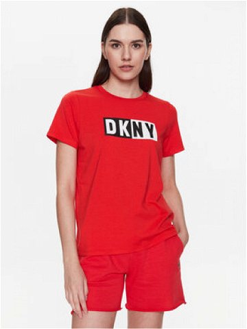 DKNY Sport T-Shirt DP2T5894 Červená Classic Fit