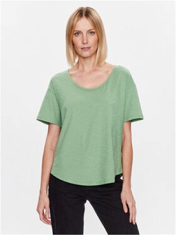 United Colors Of Benetton T-Shirt 3BVXD1033 Zelená Relaxed Fit