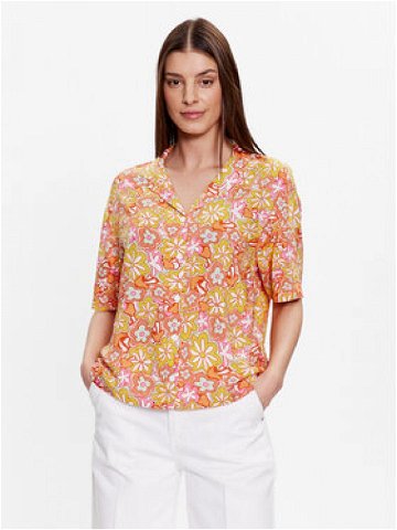 Vans Košile Resort Floral VN000453 Oranžová Regular Fit