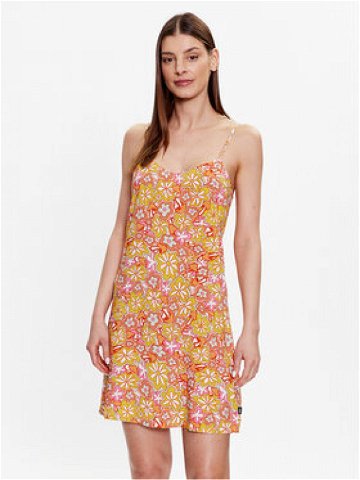 Vans Letní šaty Resort Floral VN00046N Oranžová Regular Fit