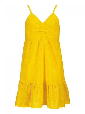 Blue Seven Letní šaty 542087 X Žlutá Regular Fit