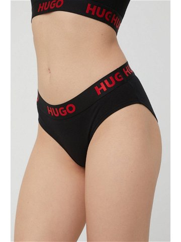 Kalhotky HUGO černá barva 50469643