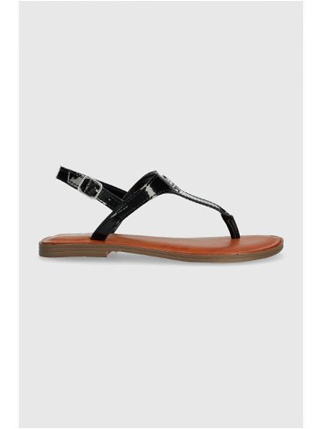 Dětské sandály Polo Ralph Lauren černá barva