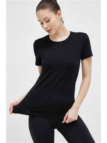 Tréninkové tričko Casall černá barva