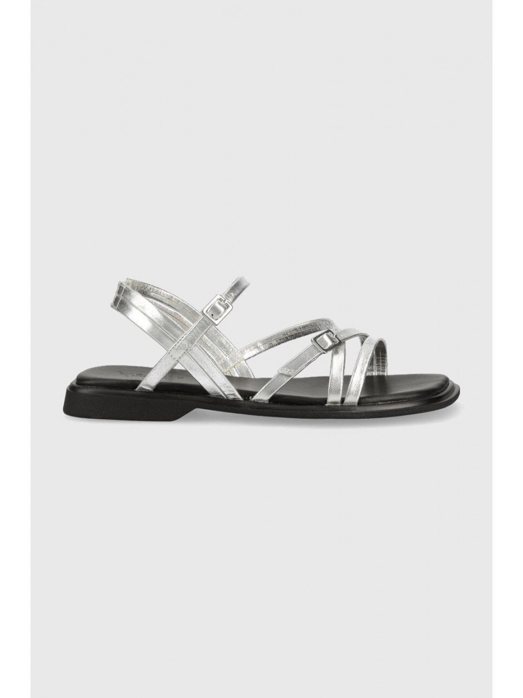 Kožené sandály Vagabond Shoemakers Izzy dámské stříbrná barva 5513 183 79